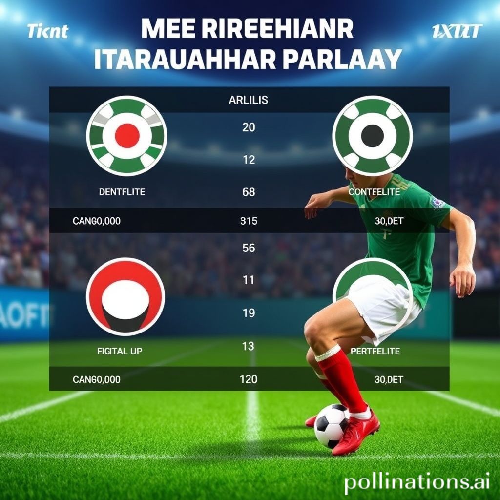 Cara Memasang Taruhan Parlay di 1xBet